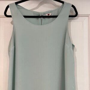 Sky Blue Column Tank, Size L